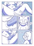 anal anal_masturbation anal_penetration animal_dildo animal_sex_toy anthro blue_and_white blush breasts comic cream_the_rabbit dildo dildo_in_pussy dildo_insertion double_penetration equine_dildo female genitals hi_res lagomorph leporid loshon mammal masturbation monochrome object_in_ass penetration pussy rabbit sega sex_toy sex_toy_in_ass sex_toy_in_pussy sex_toy_insertion solo sonic_the_hedgehog_(series) vaginal vaginal_masturbation vaginal_penetration