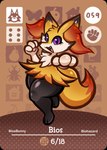 ambiguous_gender animal_crossing anthro arturfox bios_(biosbunny) braixen fighting_pose generation_6_pokemon hi_res nintendo pokemon pokemon_(species) pose solo