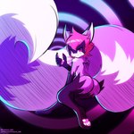 1:1 2024 absurd_res ambiguous_gender anthro artist_name beckoning big_tail blush blush_lines butt claws digital_media_(artwork) domestic_cat feet felid feline felis fluffy fluffy_tail fur gesture hair heart_(marking) hi_res hybrid kemono looking_at_viewer lumi_(luminous_wish) luminous_wish mammal markings mask nude pawpads paws plantigrade procyonid purple_body purple_eyes purple_fur purple_hair purple_pawpads raccoon small_claws solo tail text toe_claws twitter_handle url white_body white_fur