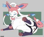 Rating: e
ID: 663495
Date: 2015-05-29 19:22:54 -0400
Status: active
Score: 74
absurd_res accessory anatomically_correct anatomically_correct_genitalia anatomically_correct_vulva animal_genitalia animal_vulva armwear backlash91 blue_eyes blush bow_ribbon bow_tie canine_genitalia canine_vulva claws clothed clothed_feral clothing conditional_dnp crotchless_clothing crotchless_panties crotchless_underwear digital_media_(artwork) easy_access eeveelution elbow_gloves female feral fingerless_gloves generation_6_pokemon genitals gloves hair_accessory hair_bow hair_ribbon handwear hi_res nintendo nipples panties pawpads paws pokemon pokemon_(species) ribbons solo sylveon underwear vulva post #663495