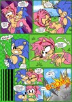 amy_rose anthro bodily_fluids classic_amy_rose classic_sonic classic_sonic_(universe) comic cum cum_on_body detailed_background duo ejaculation eulipotyphlan female genital_fluids genitals hedgehog hi_res male male/female mammal narrow_hips nude outside outside_sex penetration penile penile_penetration penis penis_in_pussy pronounced_browridge pussy raianonzika sega sex sonic_the_hedgehog sonic_the_hedgehog_(series) thick_thighs thin_calves thin_thighs vaginal vaginal_penetration wide_hips