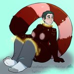 Rating: e
ID: 5581359
Date: 2025-05-18 13:40:30 -0400
Status: active
Score: 11
1:1 2019 ailurid anthro areola artist_logo barely_visible_genitalia barely_visible_pussy big_areola big_breasts biped black_hair bottomwear breasts brown_body brown_fur clothed clothing colored female footwear fur gender_transformation genitals hair hand_on_ground hi_res human human_to_anthro legs_together logo looking_at_own_tail male_(lore) mammal markings mid_transformation mtf_transformation nipples nude nut-case open_mouth pants pink_markings pussy red_markings red_panda simple_background sitting sitting_on_ground socks solo species_transformation tail text topless transformation transformation_through_magic url post #5581359