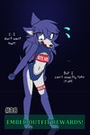 Rating: s
ID: 5440309
Date: 2025-03-17 19:32:35 -0400
Status: active
Score: 5
2024 2:3 anthro barefoot bloodline_(webcomic) blue_body blue_ears blue_fur blue_tail bodily_fluids breasts canid canine canis clothed clothing cutout dialogue embarrassed ember_(bloodline) english_text feet female fluffy_ears fur green_eyes green_text hi_res kickstarter mammal midriff multicolored_body navel_cutout one-piece_swimsuit sharkini solo sweat sweatdrop swimwear tail text text_on_clothing w0lfmare white_body white_fur wolf post #5440309