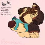 1:1 absurd_res amideo anthro anthro_on_anthro balls belly belly_expansion bernese_mountain_dog bernesealexxx biceps big_balls big_penis bodily_fluids body_hair canid canine canis chest_hair domestic_dog duo english_text erection expansion flexing genital_expansion genitals growth hairy hi_res huge_balls huge_penis hyper hyper_balls hyper_genitalia hyper_penis larger_male male male/male mammal meme molosser mountain_dog muscle_growth musclegut muscular muscular_male nipples no_nut_november obese open_mouth overweight overweight_male pecs penis penis_expansion size_difference smaller_male swiss_mountain_dog text thick_penis tongue tongue_out weight_gain