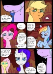 applejack_(mlp) bodily_fluids comic dialogue digital_media_(artwork) earth_pony english_text equid equine female feral fluttershy_(mlp) friendship_is_magic group hair hasbro horn horse mammal mane_six_(mlp) metal_(artist) my_little_pony mythological_creature mythological_equine mythology pinkie_pie_(mlp) pony rainbow_dash_(mlp) rarity_(mlp) smile tears text twilight_sparkle_(mlp) unicorn