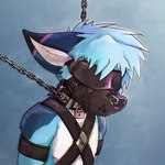 Rating: e
ID: 5602986
Date: 2025-05-27 19:14:44 -0400
Status: active
Score: 47
1:1 anthro arm_markings bdsm blindfold blue_body blue_fur blush bondage bondage_gear bondage_gear_only bound canid canine chain chain_leash chest_harness collar countershade_tail countershading cuff_(restraint) digital_media_(artwork) dipstick_ears ear_markings fennec_fox fox fur hair harness hi_res inner_ear_fluff leash leather leather_cuffs leather_harness leather_strap lock male mammal markings multicolored_ears muzzle_(object) muzzled nose_hook padlock padlocked_collar phrozt restrained restraints shoulder_markings simple_background solo straps submissive submissive_male tail true_fox tuft white_body white_fur x_harness zee_(zfursee) post #5602986