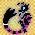 Rating: s
ID: 2058693
Date: 2019-11-18 21:23:55 -0500
Status: active
Score: 14
1:1 2019 abstract_background alien ambiguous_gender antennae_(anatomy) anthro big_tail black_body black_stripes blue_eyes checkered checkered_background cmyk conditional_dnp floating floating_head glowing glowing_eyes greenlinzerd hi_res long_tail monster pattern_background pink_stripes sharp_teeth signature simple_background smile solo stripes tail teeth unknown_species watermark zazzik post #2058693