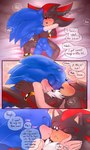 2023 3:5 absurd_res anal anal_penetration anthro anthro_on_anthro anthro_penetrated anthro_penetrating anthro_penetrating_anthro balls black_body blue_body blush comic cuddling dialogue duo english_text eulipotyphlan genitals heart_symbol hedgehog hi_res hug krazyelf male male/male male_penetrated male_penetrating male_penetrating_male mammal multicolored_body penetration penile penile_penetration penis_in_ass sega sex shadow_the_hedgehog sonic_the_hedgehog sonic_the_hedgehog_(series) text two_tone_body