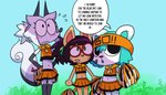 Rating: s
ID: 5572643
Date: 2025-05-14 20:34:44 -0400
Status: active
Score: 23
2025 accessory american_opossum anthro bangs bear big_eyes biped black_body black_bottomwear black_clothing black_eyes black_fur black_hair black_nose black_skirt black_tail black_text blue_sky bottomwear braces buckteeth cheerleader child closed_frown clothing crop_top curled_tail day dialogue domestic_cat eiszeit english_text eyelashes eyewear facial_markings featureless_hands felid feline felis female female_anthro flat_chested frown fur glasses green_eyes grey_body grey_ears grey_fur grey_hair grey_tail group hair head_markings headband holding_pom_poms hybrid ichduhernz long_hair looking_up maggie_(ichduhernz) male_(lore) mammal markings marsupial midriff mouth_closed multicolored_body multicolored_bottomwear multicolored_clothing multicolored_fur multicolored_shirt multicolored_skirt multicolored_topwear navel nerd orange_bottomwear orange_clothing orange_headband orange_shirt orange_skirt orange_topwear outside pigtails pink_nose plant pointy_ears polar_bear pom_poms poni_(ichduhernz) prick_ears pupils purple_eyes red_eyewear red_glasses rodent round_ears sciurid shadow shirt short_hair skirt sky snout speech_bubble standing tail talking_to_another teal_hair teal_inner_ear teeth text topwear tree_squirrel trio two_tone_body two_tone_bottomwear two_tone_clothing two_tone_fur two_tone_skirt two_tone_tail ursine whisker_markings white_body white_ears white_fur wide_eyed yellow_clothing yellow_shirt yellow_topwear young young_anthro young_female post #5572643