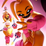 Rating: s
ID: 5639284
Date: 2025-06-13 09:58:14 -0400
Status: pending
Score: 20
1:1 2024 3_toes 3d_(artwork) 4_fingers animatronic anthro arm_warmers armwear avian beakless belt biped bird black_sclera bottomwear breasts bunnybox0_0 cheek_markings chicken claws clothed clothing crop_top cupcake_(fnaf) curved_tail digital_media_(artwork) eyebrows eyelashes facial_markings feathers feet female female_anthro fingers five_nights_at_freddy's five_nights_at_freddy's_2 front_view fully_clothed galliform gallus_(genus) gradient_background grey_teeth head_markings hi_res high-angle_view leg_warmers legwear looking_at_viewer machine markings midriff monotone_tail multiple_images navel non-mammal_breasts orange_feet phasianid pink_arm_warmers pink_armwear pink_bottomwear pink_clothing pink_leg_warmers pink_shorts plantigrade robot scottgames sharp_teeth shirt shorts simple_background solo solo_focus tail tail_feathers teeth text text_on_clothing text_on_shirt text_on_topwear toe_claws toes topwear toy_chica_(fnaf) tuft white_belt white_eyes white_toes post #5639284