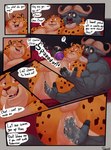 anal anal_fingering anthro anthro_on_anthro anus benjamin_clawhauser big_cheeks bovid bovine butt cape_buffalo cheetah chief_bogo chubby_cheeks comic dialogue digital_media_(artwork) digital_painting_(artwork) disney duo english_text felid feline fingering genitals hi_res horn lube lube_bottle lube_in_ass lube_on_hand male male/male mammal muscular muscular_male nude nude_male obese obese_anthro obese_male overweight overweight_anthro overweight_male penis slightly_chubby slightly_chubby_male speech_bubble text uniparasite zootopia