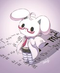 Rating: s
ID: 4966597
Date: 2024-08-05 21:43:30 -0400
Status: active
Score: 35
2024 abstract_background ahoge anthro belt black_bottomwear black_clothing black_eyes black_shorts blush blush_lines bottomwear chibi clothing coat eyewear female footwear fur glasses hair head_tilt hi_res lab_coat lagomorph legwear leporid mammal math necktie pattern_clothing pattern_footwear pattern_legwear pattern_socks pose rabbit rectangular_glasses red_blush red_eyewear red_glasses red_necktie shorts signature simple_eyes socks solo striped_clothing striped_footwear striped_socks stripes topwear white_belt white_body white_dress_shirt white_ears white_fur young young_female zeru_(ma) post #4966597