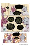 2:3 bastriw canid canine canis clothing comic dialogue domestic_dog english_text green_eyes hairless hairless_dog hi_res male mammal manu_(bastriw) nico_(bastriw) primitive_dog school_uniform text uniform url wolf xoloitzcuintli yellow_eyes