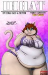 2019 absurd_res accessory anthro belly big_belly big_breasts big_butt blush bow_ribbon breasts brown_hair butt clothing colored comic cover cover_art cover_page domestic_cat english_text felid feline felis female hair hair_accessory hair_bow hair_ribbon hi_res huge_thighs if_hell_had_a_taste mammal marci_hetson morbidly_obese morbidly_obese_anthro morbidly_obese_female navel_outline nipple_outline obese obese_anthro obese_female overweight overweight_anthro overweight_female panties ribbons shirt solo teal_eyes text thick_thighs topwear underwear viroveteruscy wide_hips