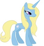 artis_devilenvy blue_body equid equine fan_character fanfiction female feral hair hasbro horn horse long_hair mammal my_little_pony mythological_creature mythological_equine mythology noruu~e pony purple_eyes simple_background solo unicorn