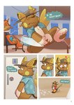 absurd_res alolan_form alolan_raichu bathroom beach buizel clothed clothing comic comic_panel desmond_(gralicbutter) dialogue duo english_text generation_1_pokemon generation_4_pokemon generation_7_pokemon gralicbutter hat headgear headwear hi_res hiding_erection male nintendo pancake_(gralicbutter) pokemon pokemon_(species) public_restroom raichu regional_form_(pokemon) restaurant running seaside text