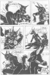 2000s_(media) anthro anthro_on_anthro anubian_jackal anubis_dark_desire apep_(caribou) bed bedroom black_and_white breasts canid canine canis comic dialogue duamutef duo egyptian english_text erection female female_penetrated fur furniture genitals heather_bruton hi_res jackal khaybat knot knotting male male/female male_penetrating male_penetrating_female mammal monochrome penetration penile penile_penetration penis penis_in_pussy sex speech_bubble stuck stuck_genitals stuck_knot stuck_penis stuck_together tail text traditional_media_(artwork) vaginal vaginal_knotting vaginal_penetration