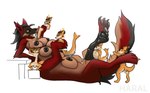 Rating: e
ID: 5621438
Date: 2025-06-04 20:55:11 -0400
Status: active
Score: 10
8_breasts alice_(sand0x) anal animal_genitalia animal_penis anthro big_breasts big_penis breasts canid canine clone equine_genitalia equine_penis eyewear female fur genitals glasses group hair haral herm hi_res intersex intersex/male long_hair male male/female mammal multi_breast oral orange_body orange_fur penis red_body rimming sex size_difference taur post #5621438