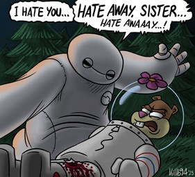 Rating: q
ID: 5601509
Date: 2025-05-27 02:30:22 -0400
Status: active
Score: 16
2023 adult_swim ambiguous_gender anthro armor baymax big_hero_6 blood bodily_fluids boots bullet_wound cartoon_network clothing dialogue digital_drawing_(artwork) digital_media_(artwork) disney english_text female flower footwear grass headgear helmet killb94_(artist) lying machine male male/ambiguous mammal moral_orel nickelodeon plant robot rodent sandy_cheeks sciurid shoes spacesuit spongebob_squarepants teeth text tree voice_actor_joke wounded post #5601509