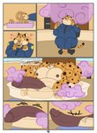 abs animated animated_comic anthro balls balls_expansion benjamin_clawhauser big_balls big_muscles big_pecs big_penis body_size_growth briefs brown_body brown_fur bulge cheetah clothing comic dessert disney doughnut expansion felid feline food fur genital_expansion genitals growth hi_res huge_balls huge_muscles huge_pecs huge_penis hyper hyper_balls hyper_genitalia hyper_muscles hyper_penis male mammal markings multicolored_body multicolored_fur muscle_growth musclegut muscular muscular_anthro muscular_arms muscular_legs muscular_male muscular_thighs nipples pastry pecs penis penis_expansion pink_briefs pink_clothing pink_nipples pink_underwear police police_uniform proxol_(artist) short_playtime size_transformation solo spots spotted_body spotted_fur tight_clothing torn_clothing transformation underwear uniform yellow_body yellow_fur zootopia