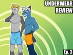 4:3 anthro anthrofied boxer_briefs boxer_briefs_only bulge clothed clothing detailed_bulge dewott duo english_text fuze generation_5_pokemon generation_7_pokemon generation_8_pokemon hakamo-o hi_res hisuian_form hisuian_samurott hybrid hybrid_pokemon impact_(font) jake_(fuze) male navel nintendo nipples pokemon pokemon_(species) pokemorph regional_form_(pokemon) taiko_(fuze) text topless underwear underwear_only