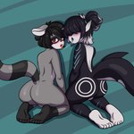 Rating: e
ID: 4561912
Date: 2024-01-28 04:11:37 -0500
Status: active
Score: 39
1:1 after_kiss anthro balls blush bodily_fluids butt cetacean dolphin duo femboy genitals gynomorph hair hi_res intersex intersex/male kui-tan male mammal marine multicolored_hair oceanic_dolphin orca prai_ellit_(tits) princess01bunny saliva saliva_string tail toothed_whale trans_(lore) trans_woman_(lore) two_tone_hair veltide post #4561912