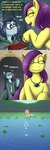 absurd_res ask_blog ask_ipsywitch asphyxiation digital_media_(artwork) drowning drxii english_text equid equine female fluttershy_(mlp) friendship_is_magic hasbro hi_res horse implied_suicide ipsywitch mammal my_little_pony podia_bless pony text tumblr