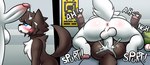 Rating: e
ID: 4958382
Date: 2024-08-02 10:02:15 -0400
Status: active
Score: 113
2024 alliartist ambiguous_gender ambiguous_on_bottom anal anal_penetration anthro anthro_on_anthro anthro_penetrated anthro_penetrating anthro_penetrating_anthro anus balls blue_eyes blush bodily_fluids brown_body brown_fur canid canine canis changed_(video_game) colored cum cum_in_ass cum_inside digital_drawing_(artwork) digital_media_(artwork) dr._k_(changed) duo ejaculation erection from_front_position fur genital_fluids genitals heart_eyes heart_symbol hi_res humanoid_genitalia humanoid_penis leaking_cum lin_(changed) looking_pleasured male male/ambiguous male_on_top mammal mating_press on_bottom on_top onomatopoeia penetration penile penile_penetration penis penis_in_ass plap sex sound_effects tail text white_body white_fur wolf post #4958382