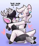 Rating: e
ID: 2591178
Date: 2021-01-28 17:17:09 -0500
Status: active
Score: 185
absurd_res anal anal_penetration anthro blush bodily_fluids camelid cowgirl_position cum deer dialogue duo ear_piercing english_text eye_contact from_front_position genital_fluids heart_symbol hi_res leo_(leo_llama) leo_llama llama looking_at_another looking_at_partner male male/male male_on_bottom male_on_top male_penetrated male_penetrating male_penetrating_male mammal no_homo nude on_bottom on_lap on_top orientation_play penetration piercing sex simple_background smile straight_to_gay text post #2591178