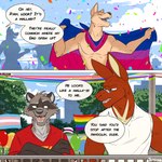 Rating: s
ID: 4894652
Date: 2024-07-03 11:37:46 -0400
Status: active
Score: 35
1:1 2024 annoyed anthro balloon bisexual_pride_colors black_text blue_eyes clothed clothing cloud confetti demisexual_pride_colors dialogue digital_media_(artwork) english_text eyes_closed flag green_eyes group happy humor inflatable kangaroo kerchief lgbt_pride lgbt_pride_month macropod male mammal marsupial nestle_(temiree) outside parade plant pride_color_flag pride_colors pride_flags procyonid pun raccoon rainbow_flag rainbow_pride_flag rainbow_symbol ryan_(temiree) shirt shirtless shirtless_male signature sky smile smirk speech_bubble t-shirt tank_top temiree text topless topless_male topwear transgender_pride_colors tree wallaby white_speech_bubble post #4894652