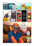 3:4 absurd_res anthro anthrofied base_three_layout blockage_(layout) braixen bryan_(zourik) comic dylan_(zourik) english_text felid feline generation_1_pokemon generation_5_pokemon generation_6_pokemon generation_7_pokemon greeting hi_res horizontal_blockage legendary_pokemon male mammal nintendo pikachu pokemon pokemon_(species) seven_frame_image simon_(zourik) text three_row_layout torracat zebstrika zeraora zourik