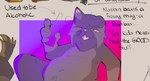 Rating: s
ID: 5386395
Date: 2025-02-20 17:10:25 -0500
Status: active
Score: 11
2025 anthro arrow_sign beverage bottle brown_tail container digital_media_(artwork) domestic_cat english_text felid feline felis fur holding_alcohol holding_beverage holding_bottle holding_container holding_object male mammal multicolored_body multicolored_fur notched_ear one_ear_up one_eye_closed one_eye_half-closed orange_sclera pink_nose purple_body purple_ears purple_fur soda_cats solo sushiamazing tail text three-quarter_view two_tone_body two_tone_fur post #5386395