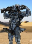 Rating: e
ID: 4250394
Date: 2023-08-23 16:13:06 -0400
Status: active
Score: 37
abs accessory anthro armor army balls bandai_namco camo circumcised cock_ring commandramon desert digimon digimon_(species) dog_tags erection flexing flexing_bicep genitals gun harness headgear helmet hi_res humanoid_genitalia humanoid_penis iudicium86 jewelry machine_gun male manly military muscular necklace nipples nude penis penis_accessory penis_jewelry ranged_weapon solo weapon post #4250394