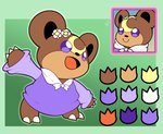 Rating: s
ID: 5571748
Date: 2025-05-14 13:51:52 -0400
Status: active
Score: 1
brown_body fan_character female flower_on_head generation_2_pokemon hi_res jubbi lily_(jubbimafu) model_sheet nintendo pokemon pokemon_(species) purple_eyes purple_outfit self_insert softestpuffss solo teddiursa post #5571748
