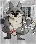 agent_classified anal anal_fingering anthro anthrofied arctic_wolf balls canid canine canis dreamworks fingering genitals hi_res humanoid_genitalia humanoid_penis jerseydevil madagascar_(series) male mammal masturbation muscular muscular_anthro muscular_male north_wind nude penile penile_masturbation penis solo the_penguins_of_madagascar wolf