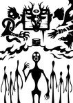 Rating: s
ID: 4873612
Date: 2024-06-23 17:06:36 -0400
Status: active
Score: 6
2017 5_claws 5_fingers ambiguous_gender anthro antlers apode arm_tuft avian beak biped bird black_and_white bracelet claws corvid corvus_(genus) crow crowd deer deity digital_drawing_(artwork) digital_media_(artwork) drip_effect elbow_tuft emaciated empty_eyes eyelashes feathered_wings feathers female feral finger_claws fingers fire forked_tongue front_view fur fur_tuft group hi_res horn humanoid huntokar jewelry legless mammal markings monochrome open_beak open_mouth oscine passerine reptile scalie screen serpentine shoulder_tuft silhouette simple_background snake standing sun_(marking) sunnyclockwork teeth tongue tongue_out tuft unknown_species welcome_to_night_vale well white_background wings post #4873612