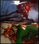Rating: s
ID: 4490721
Date: 2023-12-23 22:45:34 -0500
Status: active
Score: 24
2023 3d_(artwork) 5_fingers alarm_clock anthro antlers bed bedroom bodysuit breasts brown_body brown_fur brown_hair clock clothed clothing deer digital_media_(artwork) eyes_closed female fingers fur furniture gun hair handgun hi_res horn humanoid_hands lying lying_on_bed mammal mask multiple_scenes new_world_deer night on_back on_bed outside oversized_clothing oversized_shirt oversized_topwear petruz_(modeler) pistol plushie ranged_weapon reindeer reindeerviking rocket_launcher rudy_(petruz) shirt shooting skinsuit sleeping snoring snow solo source_filmmaker_(artwork) tight_clothing topwear weapon post #4490721