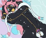 Rating: e
ID: 5582652
Date: 2025-05-18 23:17:05 -0400
Status: active
Score: 56
anthro areola balls bdsm blue_eyes bondage bound breasts chastity_cage chastity_device clothed clothing collar dddiago digital_media_(artwork) eeveelution fur gag gagged generation_6_pokemon genitals gynomorph hair hi_res intersex latex latex_clothing latex_skinsuit legwear lockball nintendo nipple_chain nipple_piercing nipples penis permanent_chastity_device piercing pokemon pokemon_(species) restraints ribbons_(moron_ribbons) ring_piercing simple_background skinsuit solo stylized_chastity_cage submissive sylveon tail text tight_clothing post #5582652