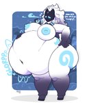 Rating: q
ID: 4035442
Date: 2023-05-06 02:22:47 -0400
Status: active
Score: 70
2023 5_fingers anthro areola artist_name belly big_belly big_breasts big_butt biped bloated blue_areola blue_text blush blush_lines bodily_noises bovid breasts butt caprine cloud_emanata digestion_noises digital_drawing_(artwork) digital_media_(artwork) emanata female female_anthro fingers fur glorp hand_on_belly hand_on_own_belly heart_reaction heart_symbol hi_res hooves huge_belly kindred_(lol) kingcreep105 lamb_(lol) league_of_legends long_ears mammal markings mask navel nipples obese overweight question_mark riot_games rumbling_stomach sheep solo tencent text wearing_mask weight_gain white_body white_fur white_text wide_hips post #4035442