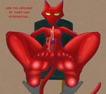 Rating: e
ID: 5393043
Date: 2025-02-23 15:37:01 -0500
Status: active
Score: 9
5_toes anthro anus balls barely_visible_anus barely_visible_balls barely_visible_genitalia bodily_fluids cartoon_network chair courage_the_cowardly_dog dialogue duo erection feet felid foot_fetish foot_focus foot_grab furniture genital_fluids genitals hi_res humanoid_feet illegaleel katz_(courage_the_cowardly_dog) male mammal narrowed_eyes nipples peeing peeing_on_self penis plantigrade smile smiling_at_viewer talking_to_viewer toes urine urine_on_self urine_stream watersports post #5393043