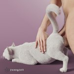 1:1 3d_(artwork) anal anal_penetration anthro ass_up bestiality biped digital_media_(artwork) domestic_cat duo faceless_character faceless_human faceless_male felid feline felis female female_feral female_focus feral feral_focus feral_penetrated fur fuzzyfelt genitals human human_on_feral human_penetrating human_penetrating_feral humanoid humanoid_genitalia humanoid_penis interspecies light_body light_skin male male/female male_on_feral male_penetrating_feral mammal nude nude_male paws penetration penile penile_penetration penis penis_in_ass quadruped raised_tail realistic realistic_feral realistic_human sex simple_background size_difference solo_focus tail watermark whiskers white_body white_fur