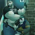 Rating: e
ID: 4426971
Date: 2023-11-20 20:17:25 -0500
Status: active
Score: 131
1:1 anthro balls bear bin_(artist) bin_(character) blue_tongue bodily_fluids bouncer cigar clothed clothing cum cum_drip cum_in_mouth cum_inside cum_on_face dripping drooling duo fellatio foreskin genital_fluids genitals giant_panda hand_on_head hand_on_penis kneeling kneeling_oral_position male male/male mammal musclegut muscular muscular_male oral overweight_dom overweight_sub partially_clothed penile penis penis_grab polar_bear porter_(pudgybear) pubes saliva saliva_on_penis security security_guard security_uniform sex slightly_chubby slightly_chubby_male smile swallowing tongue tongue_out ursine post #4426971