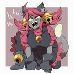 1:1 absurd_res anthro big_breasts breasts cleavage clothed clothing do_not_distribute domestic_cat felid feline felis female gloves handwear hi_res imkn_626 mad_mew_mew mammal solo tail undertale undertale_(series)