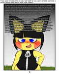 4:5 absurd_res ace_(rodent_powered) anthro black_hair blush bob_cut clothing comic english_text eyelashes eyeshadow female fur generation_2_pokemon hair hi_res makeup nintendo pichu pokemon pokemon_(species) pokemon_mystery_dungeon rodent_powered_(softestpuffss) softestpuffss solo spike_chunsoft suggestive_dialogue text topwear trans_(lore) vest yellow_body yellow_fur zipper