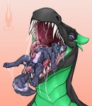 Rating: e
ID: 5589253
Date: 2025-05-21 20:21:55 -0400
Status: active
Score: 29
absurd_res animal_genitalia animal_penis anthro balls bodily_fluids canine_genitalia canine_penis drooling duo eeveelution erection female female_pred feral firael generation_2_pokemon genitals hi_res knot looking_down looking_up low-angle_view luca_(ponylucario) male male_prey mouth_shot nintendo open_mouth oral_vore penis pokemon pokemon_(species) priscilla_(slimshod) saliva scared sheath tongue umbreon unwilling_prey vore post #5589253