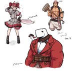 Rating: s
ID: 5252000
Date: 2024-12-19 00:57:18 -0500
Status: active
Score: 4
abs ambiguous_gender anthro blush blush_lines broom cleaning_tool clothing dinosaur dyno_(dynogreeno) dynogreeno exposed female group headgear headwear hi_res human humanoid kasane_teto largo_(dynogreeno) male mammal muscular muscular_male nipples pecs pirate pirate_hat prehistoric_species red_clothing red_eyes reptile scalie smile smiling_at_viewer trio post #5252000