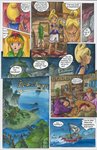 comic duo english_text female group heart_symbol humanoid hylian link male night nintendo passage pirate_leader_tetra ship sleeping text the_legend_of_zelda toon_link traditional_media_(artwork) vehicle watercraft wind_waker young young_female young_humanoid