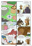 abs animated animated_comic anthro big_muscles big_penis building clothing comic dialogue dragon equid equine genitals giraffe giraffid group growth hi_res horn horse huge_muscles huge_penis hyper hyper_genitalia hyper_muscles hyper_penis kobold male male_focus mammal muscle_growth muscular mythological_creature mythological_scalie mythology ossicone penis proxol_(artist) scalie shirt short_playtime tank_top text topwear walking