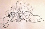 Rating: e
ID: 5605847
Date: 2025-05-29 00:06:36 -0400
Status: pending
Score: 10
2023 anthro arthropod blush carmel_(carmellemonnsfw) crustacean decapod eyeliner from_behind_position gab_(hornigabl) herm hornigabl hybrid intersex intersex/intersex jockey_position lobster makeup malacostracan marine narrowed_eyes plushie prone_bone_position sex sketch tail tail_motion tailwag tongue tongue_out traditional_media_(artwork) under_covers post #5605847
