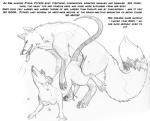 all_fours anthro anthro_on_feral arania bald_tail bestiality bodily_fluids breasts canid canine cum dave_(tcitw) dipstick_tail doggystyle duo ear_piercing ejaculation english_text eyes_closed facial_piercing feral fox from_behind_position fur genital_fluids genitals gynomorph gynomorph/male hair herm_(lore) intersex intersex/male male mammal markings monochrome murid murine nose_piercing orgasm penis piercing piper_(tcitw) rat rodent sex shrinking_while_penetrated tail tail_markings text the_cabin_in_the_woods_(arania) tongue tongue_out transformation